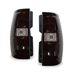 2007-2014 Chevy Suburban Tahoe Smoke Tail Lights Left & Right Brake Lamps