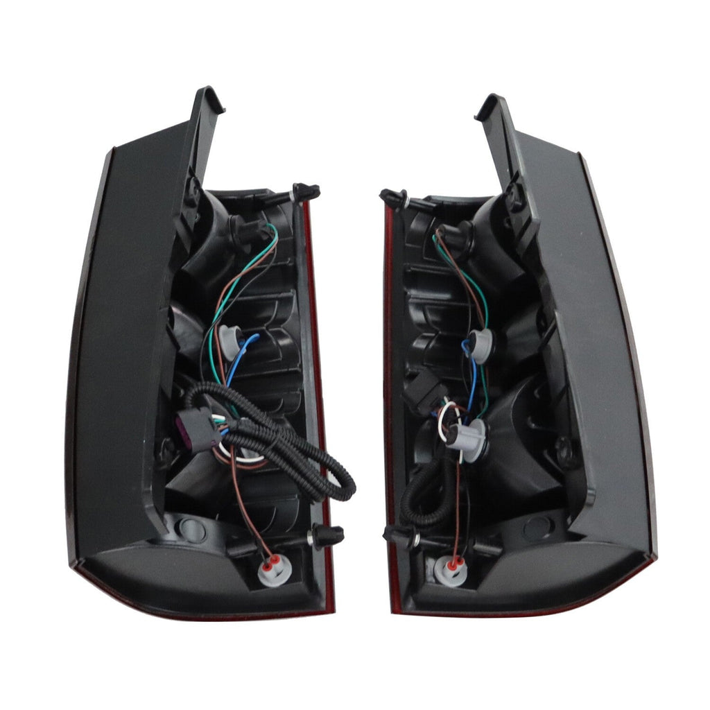 2007-2014 Chevy Suburban Tahoe Smoke Tail Lights Left & Right Brake Lamps