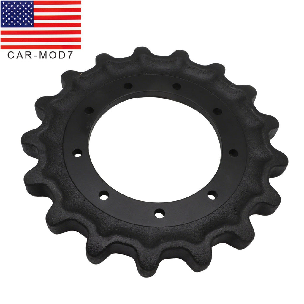 Sprocket V0611-21112 for Kubota SVL90 SVL95 9 Holes 17 Teeth Replacement Part