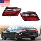 2016-2017 Honda Accord Tail Light Set Outer Driver & Passenger Side 2pcs