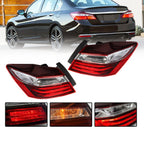 2016-2017 Honda Accord Tail Light Set Outer Driver & Passenger Side 2pcs