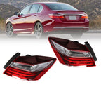 2016-2017 Honda Accord Tail Light Set Outer Driver & Passenger Side 2pcs