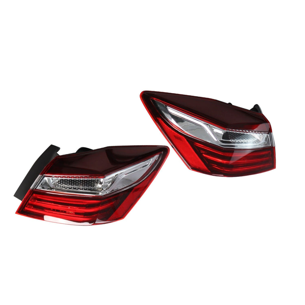 2016-2017 Honda Accord Tail Light Set Outer Driver & Passenger Side 2pcs