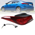 2014-2016 Hyundai Elantra Left Outer Halogen Tail Light Lamp Driver Side