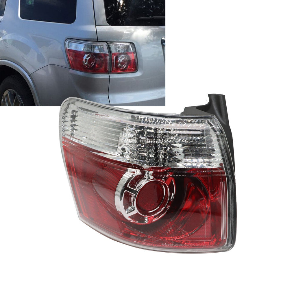 LED Left Tail Brake Light Driver Outer GMC Acadia 2007-2012 Replacement