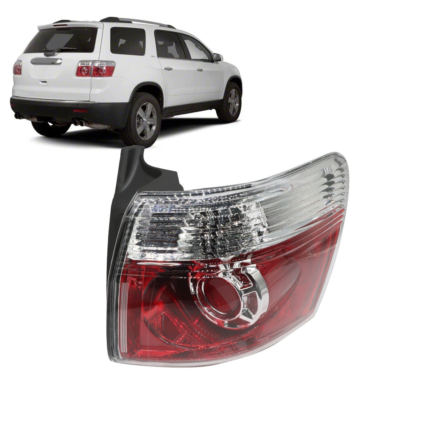 2007-2012 GMC Acadia Passenger Right Tail Light Outer Replacement