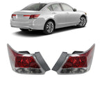Brake Tail Lights Assembly for 08-12 Honda Accord Sedan Driver & Passenger