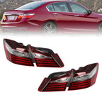 2016-2017 Honda Accord Left & Right Inner Outer Brake Tail Lights Set