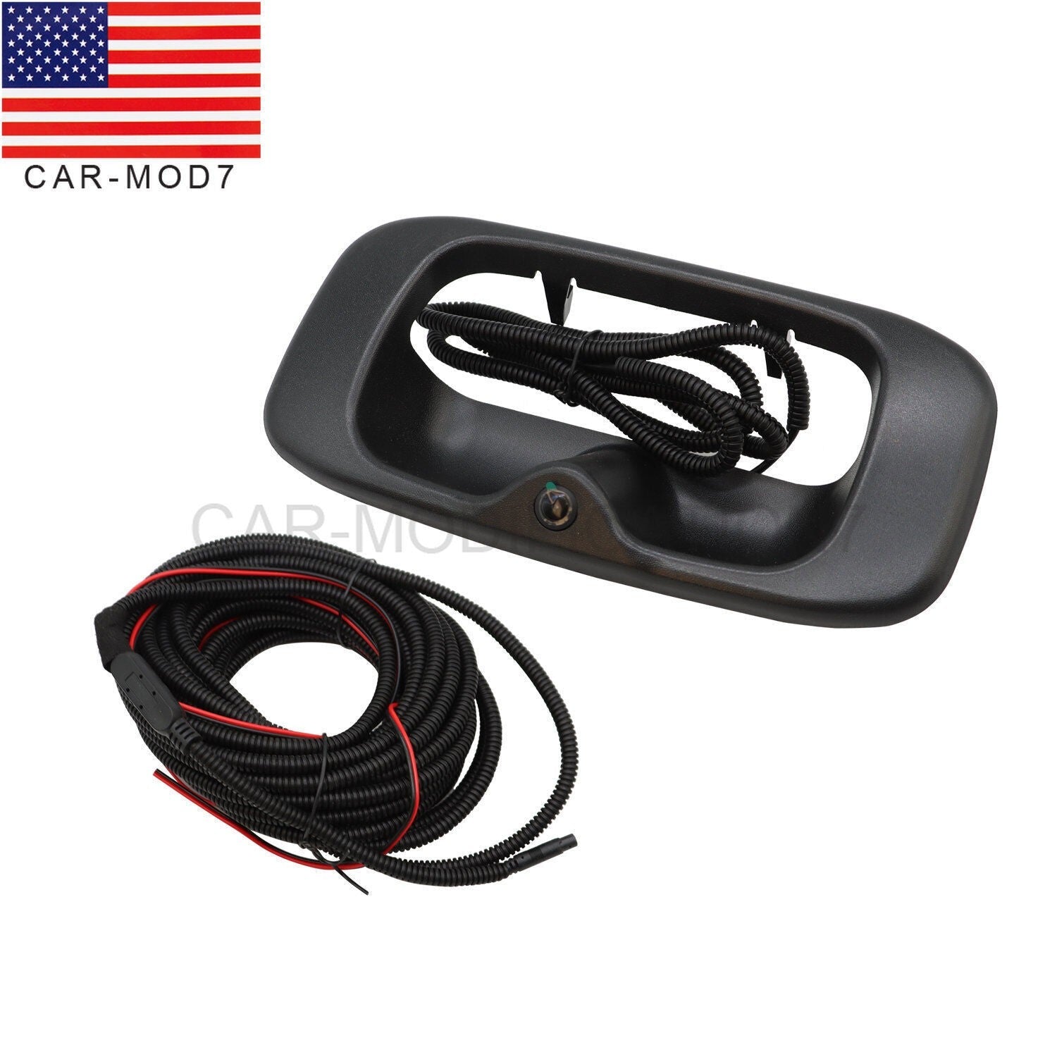 Tailgate Handle Backup Camera w/Wire for 1999-2007 Chevy Silverado GMC Sierra