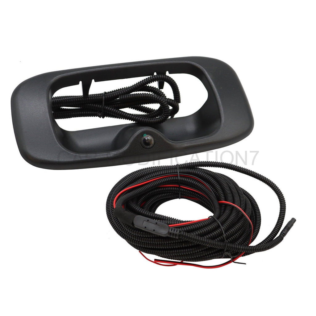 Tailgate Handle Backup Camera w/Wire for 1999-2007 Chevy Silverado GMC Sierra