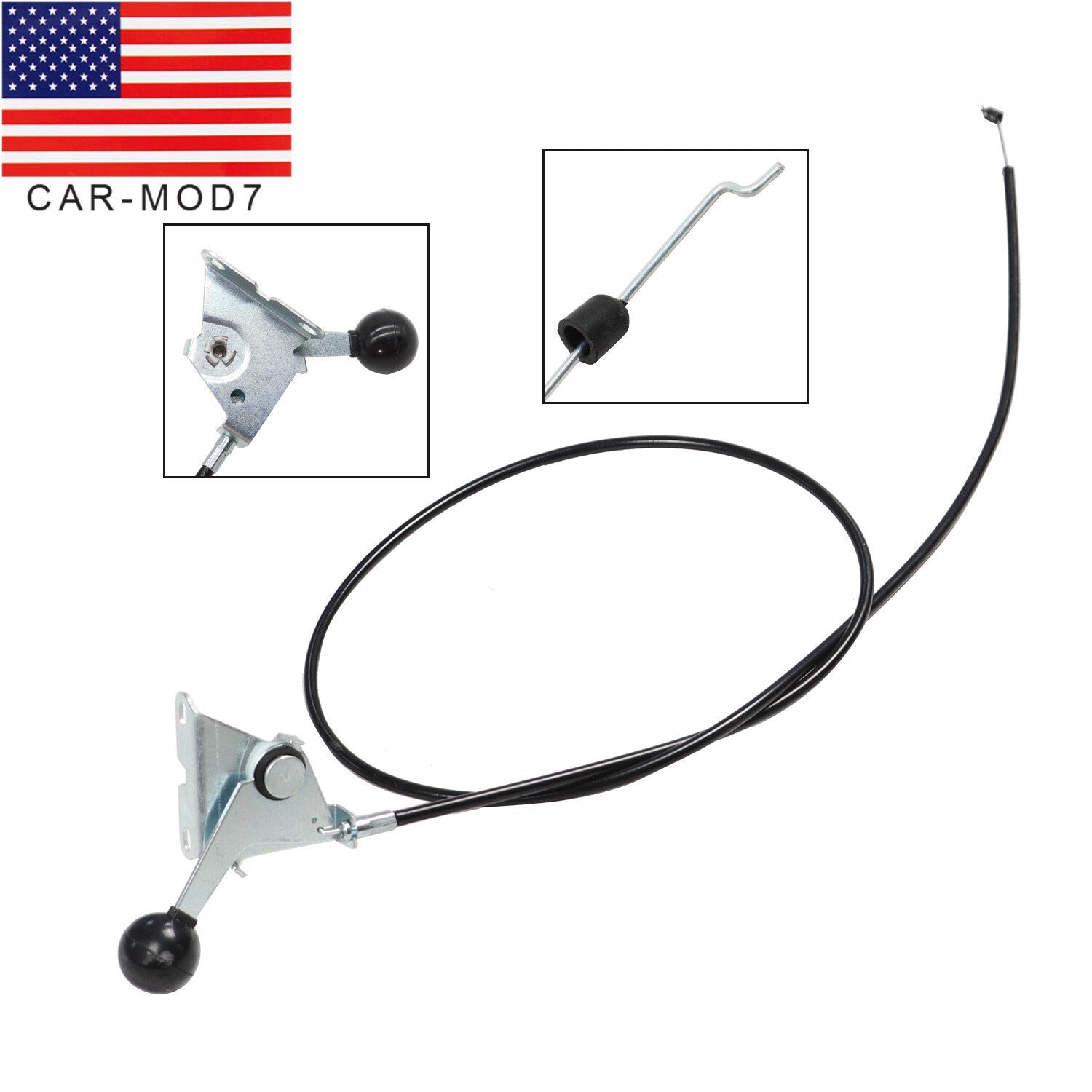 Throttle Cable 055-8020-00 for Bad Boy ZT Elite, Maverick, Outlaw, MZ Elite