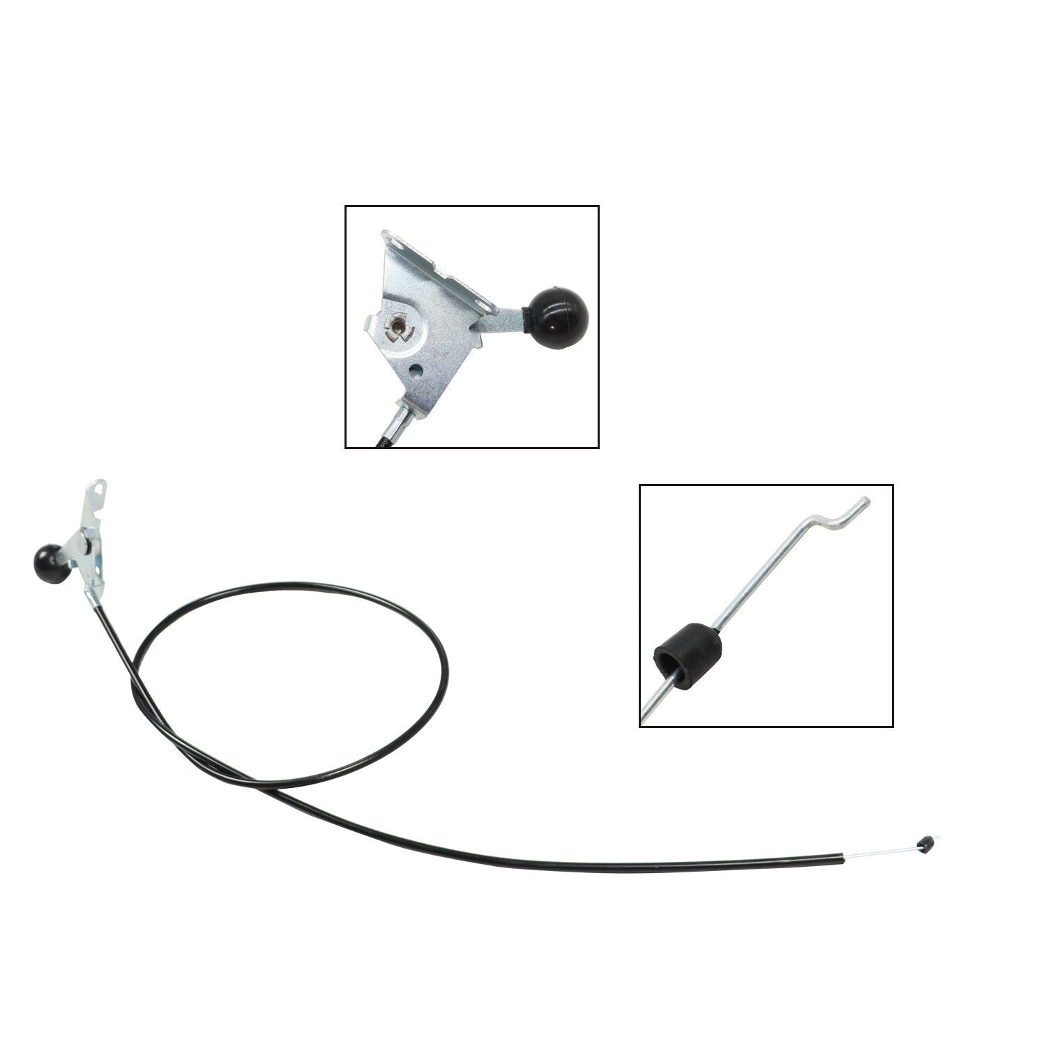 Throttle Cable 055-8020-00 for Bad Boy ZT Elite, Maverick, Outlaw, MZ Elite
