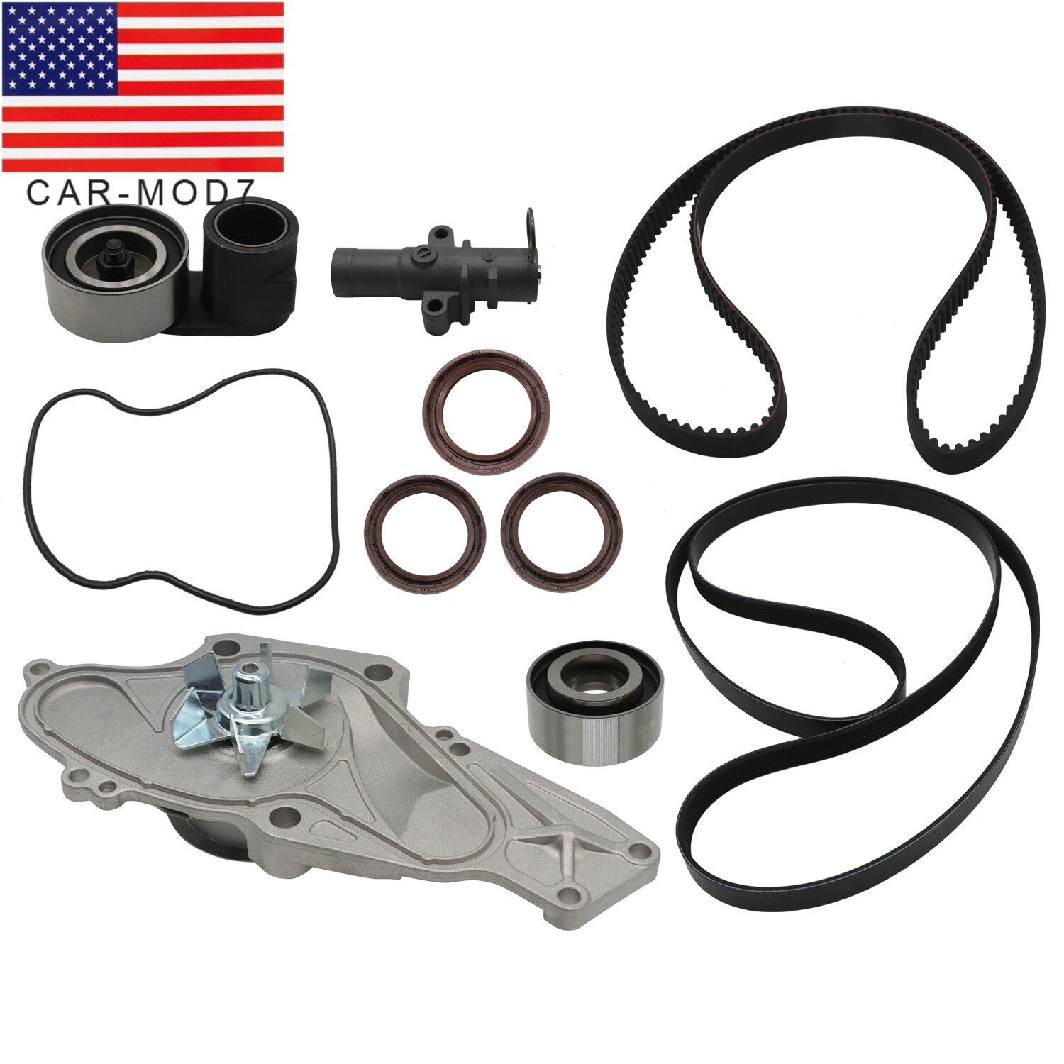 Timing Belt Water Pump Kit for Honda Odyssey Pilot Acura MDX RL TL 3.5L J35A