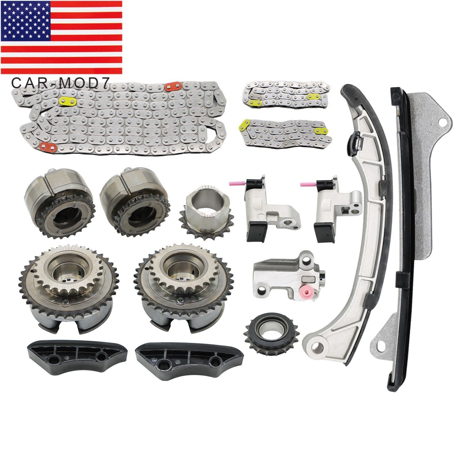 Timing Chain Kit Camshaft Sprocket for 06-17 Toyota Avalon Camry RAV4 Highlander