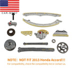 Timing Chain Kit with VVT Sprocket for 2008-2015 Honda Accord CR-V 2.4L