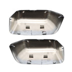Chrome Half Mirror Covers Caps for Ford F250 F350 F450 Super Duty 2017-2022