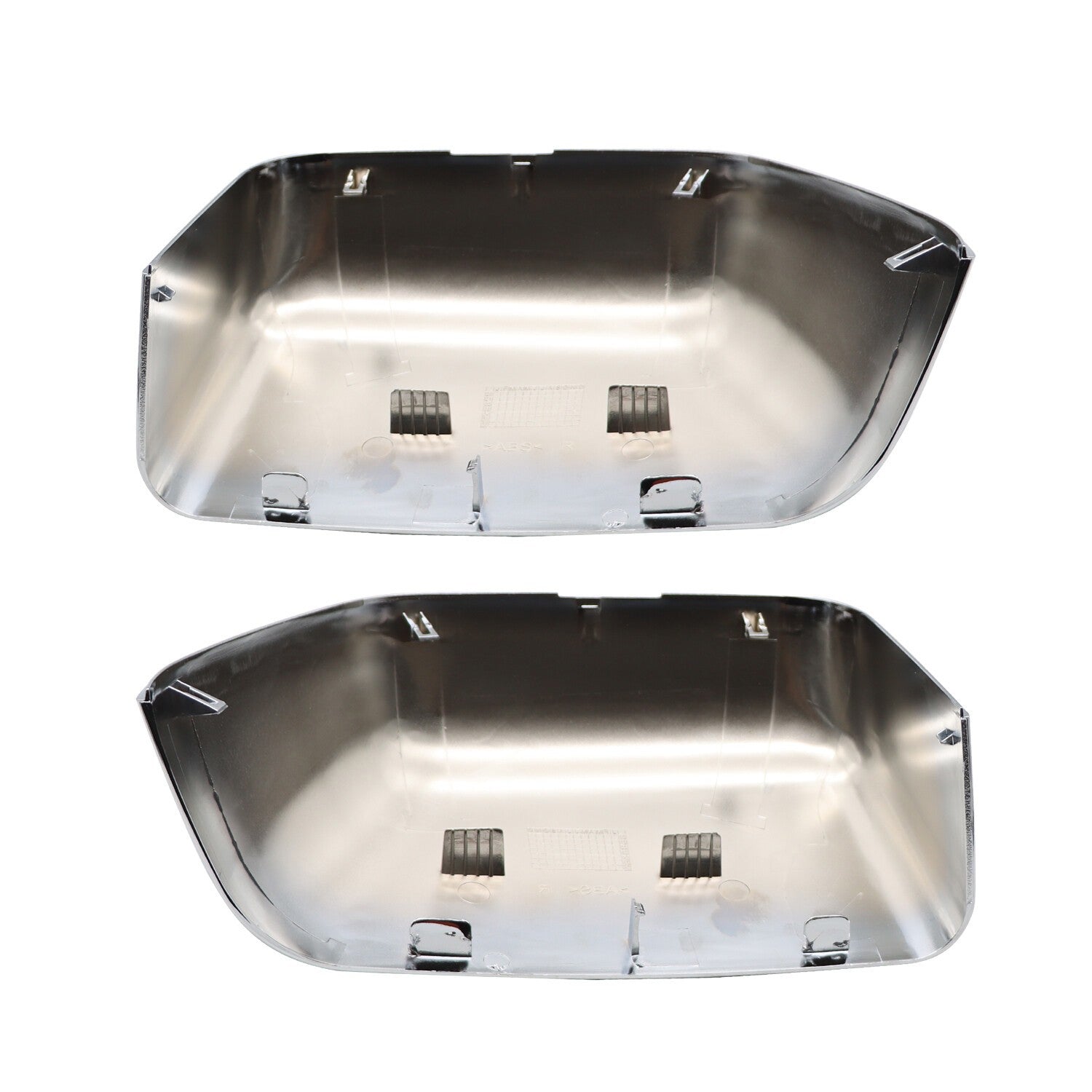 Chrome Half Mirror Covers Caps for Ford F250 F350 F450 Super Duty 2017-2022