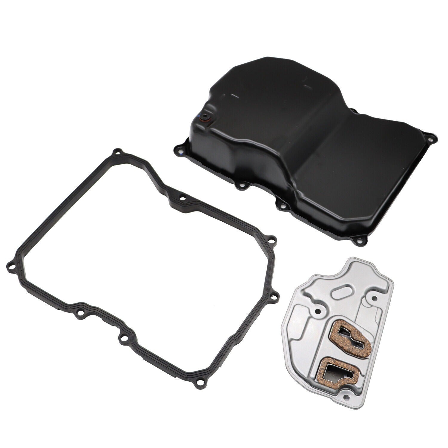 Transmission Oil Pan with Filter Gasket Kit for Golf Jetta Beetle Passat CC