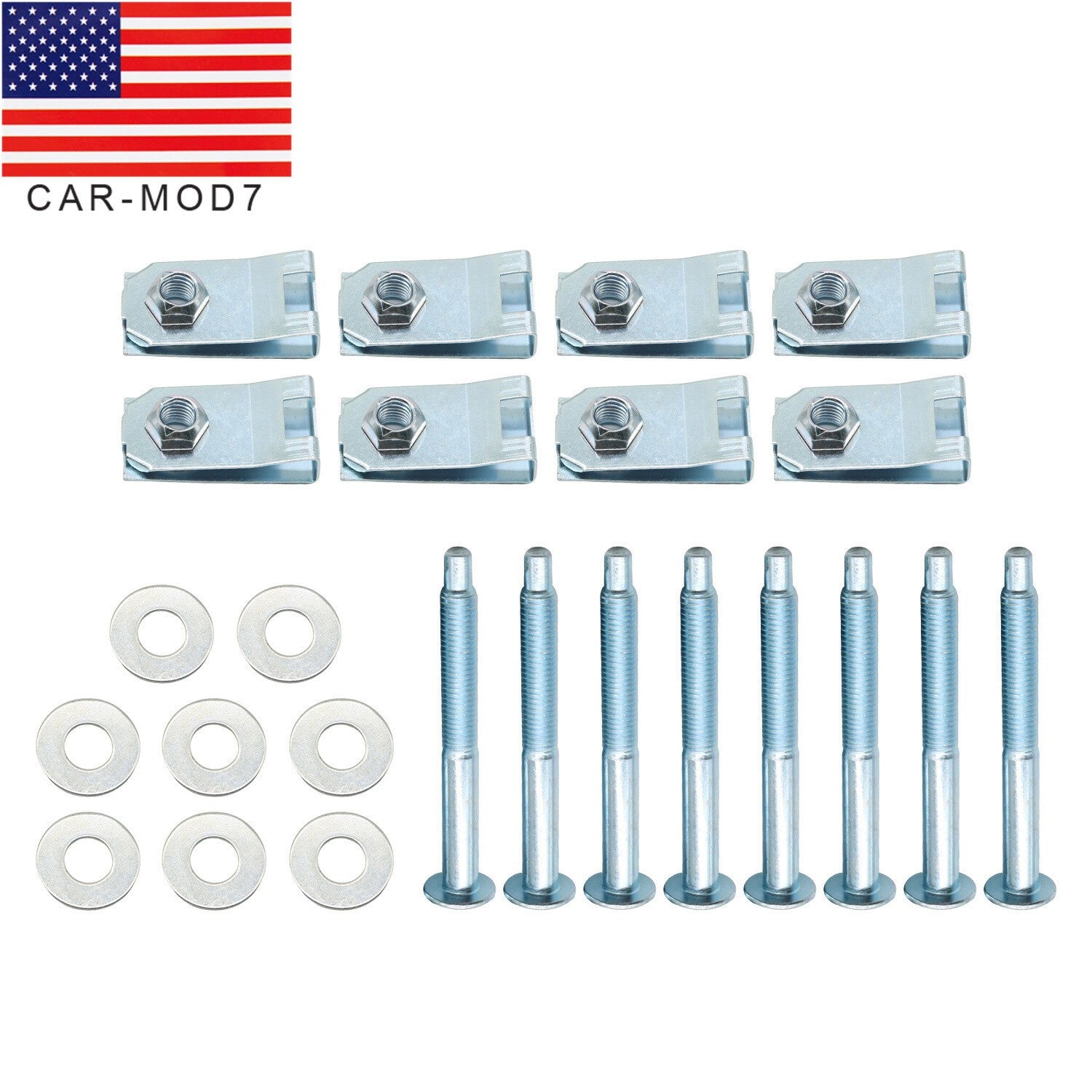 Truck Bed Mounting Bolt Nut Kit for Ford F250 F350 F450 F550 Trucks