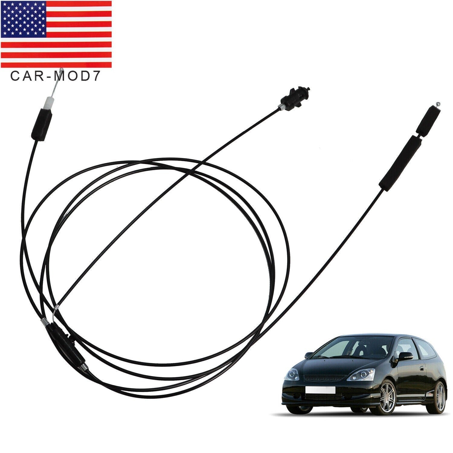 Trunk Lid Fuel Door Release Cable 74880S5A305 for Honda Civic 2001-2005
