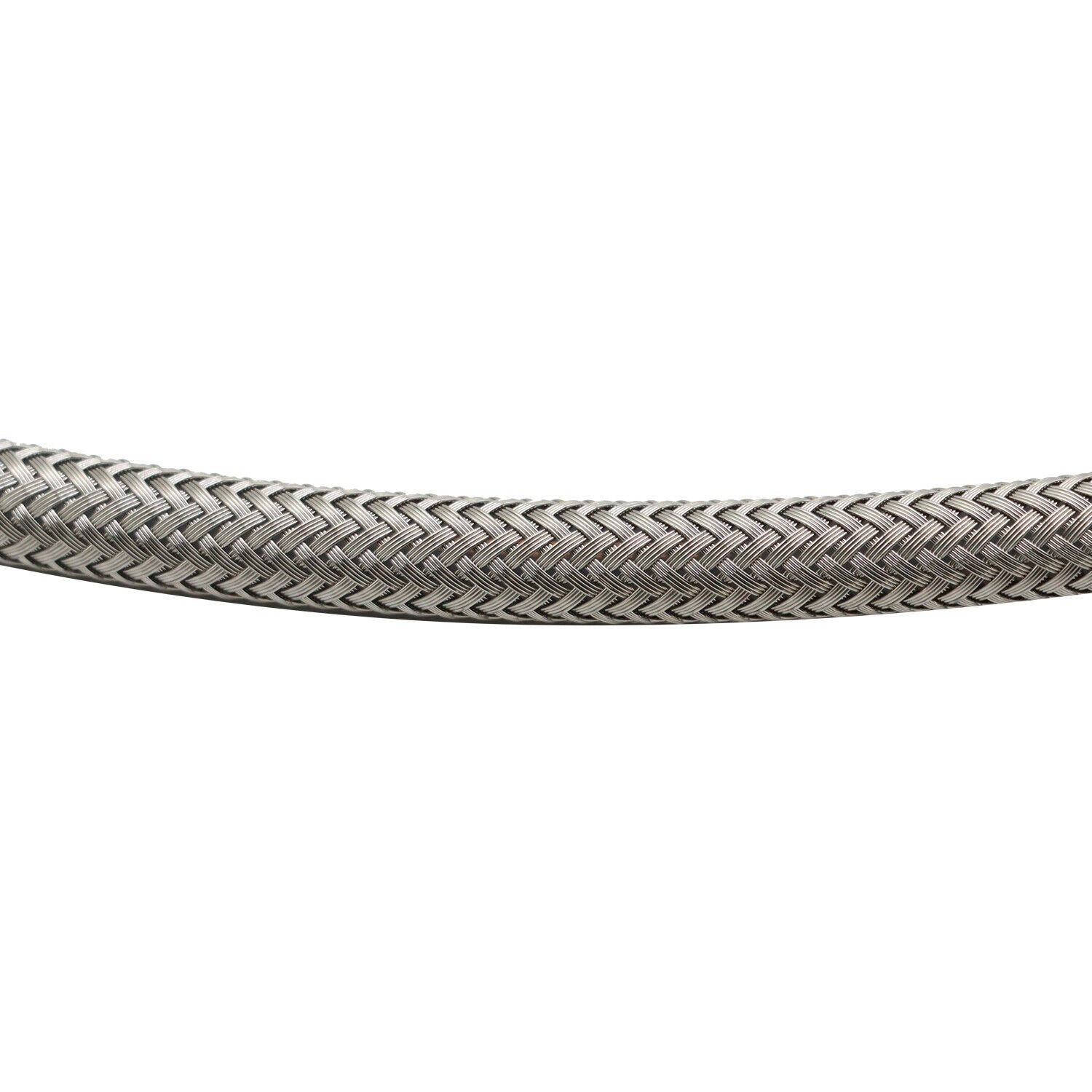 Universal 24" Stainless Steel Braided Throttle Cable for Ford GM Mustang