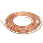 25 Ft 3/16 Copper Coated Flexible Brake Line Tubing Kit - Upgraded Quality