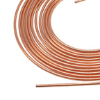 25 Ft 3/16 Copper Coated Flexible Brake Line Tubing Kit - Upgraded Quality