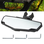 UTV Rear View Center Mirror 1.5"-2" Fit Polaris RZR Honda Yamaha Kawasaki Can-Am