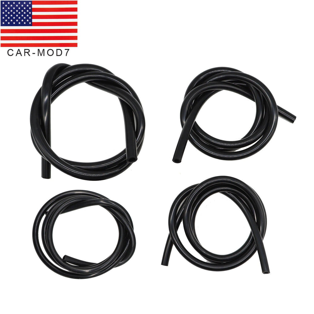 Vacuum Tubing Hose Kit 5/32-3/8" 5FT 130PSI Max Pressure Durable Lines