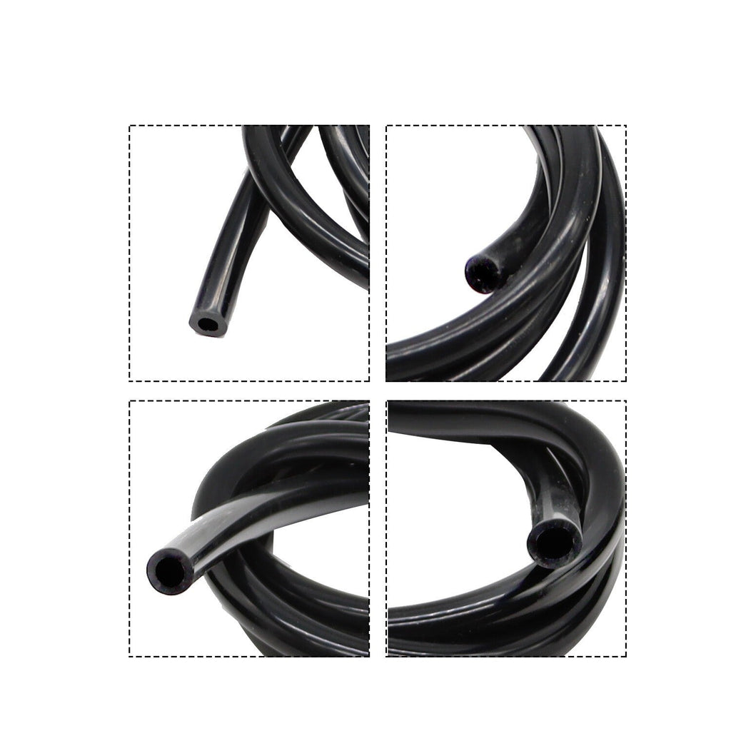 Vacuum Tubing Hose Kit 5/32-3/8" 5FT 130PSI Max Pressure Durable Lines