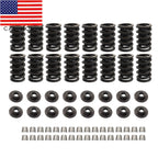 Chevrolet SBC 327 350 400 Valve Springs Kit Steel Retainers HD Locks