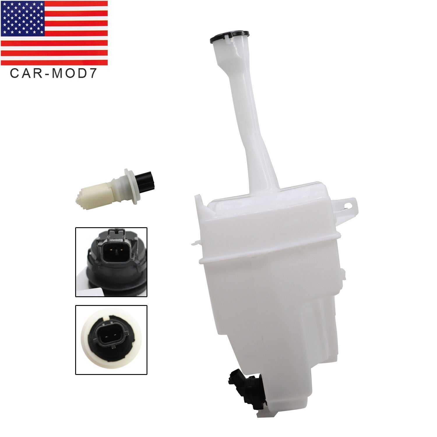 Washer Reservoir w/Pump & Cap for 2007-2011 Toyota Camry USA Built