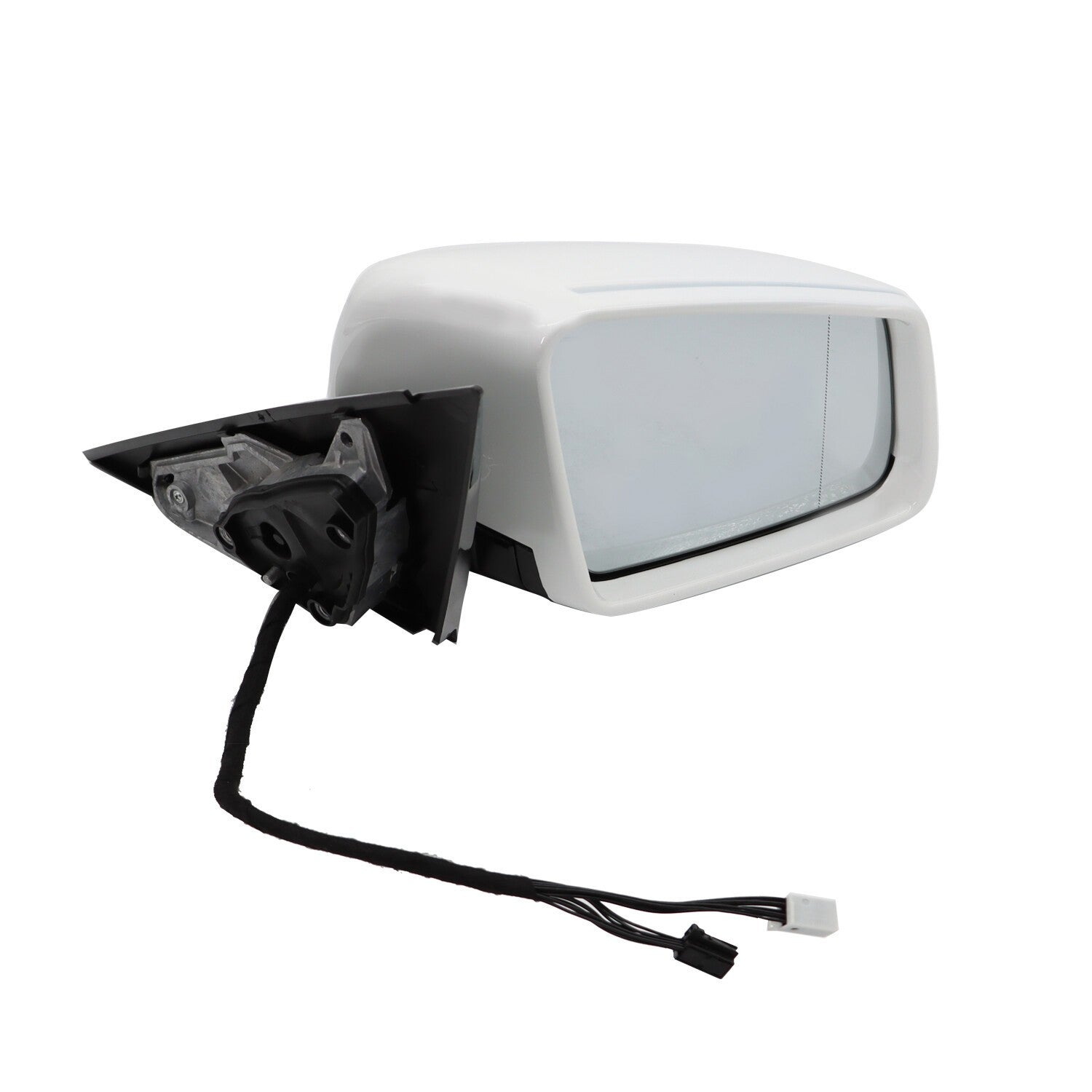 White Right Side Passenger Mirror for 2010-2016 Mercedes E350 E400 E550