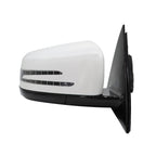White Right Side Passenger Mirror for 2010-2016 Mercedes E350 E400 E550