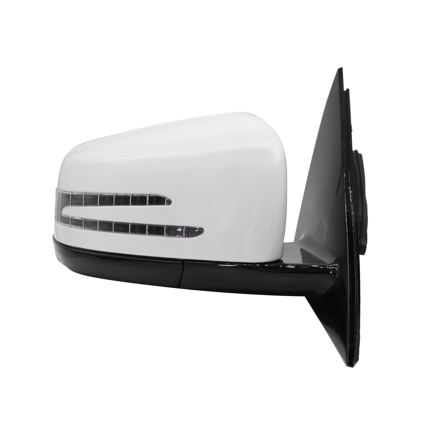 White Right Side Passenger Mirror for 2010-2016 Mercedes E350 E400 E550