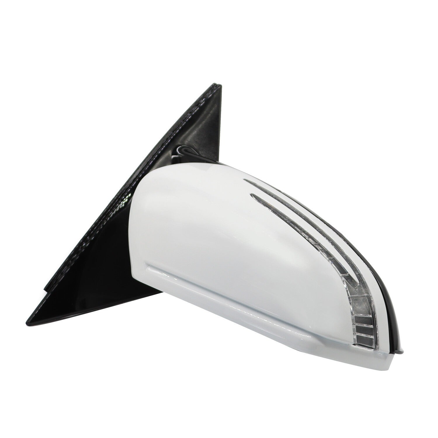 White Right Side Passenger Mirror for 2010-2016 Mercedes E350 E400 E550