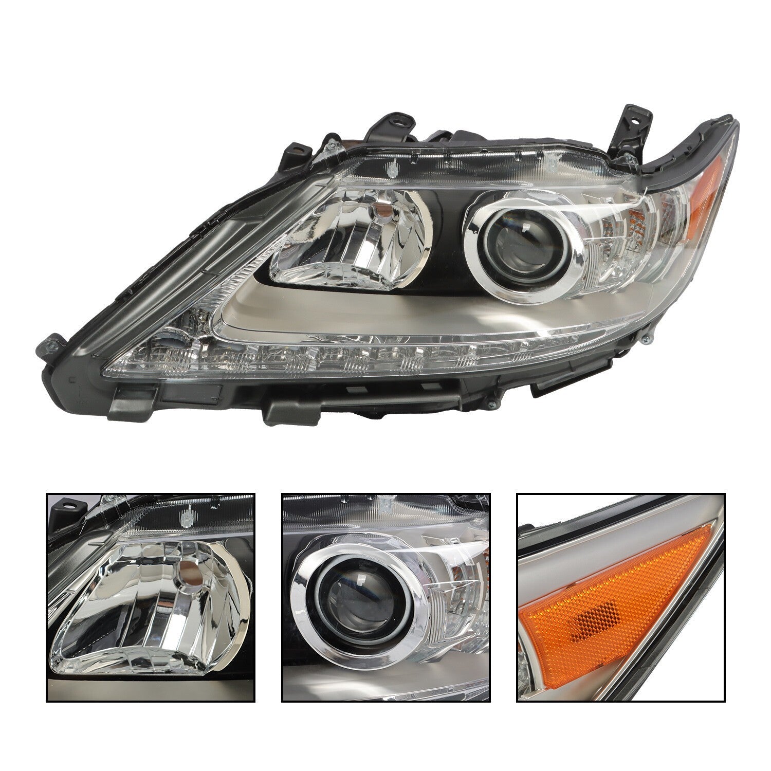 Xenon HID Headlight Left Driver Side for 2013-2015 Lexus ES350 ES300h
