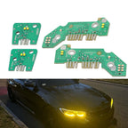 Yellow LED DRL Boards for BMW G20 330e 330i M340i 2019-22 Daytime Running Lights