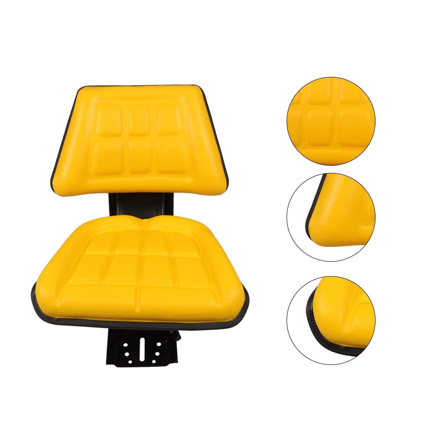 Yellow Tractor Suspension Seat for John Deere 1020 1530 2020 2030 5200