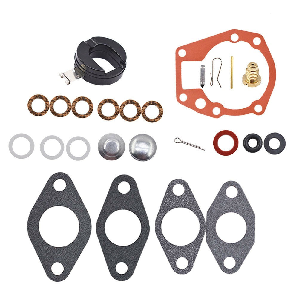 Johnson Evinrude 1.5-6 HP Carburetor Kit & Float 439071 18-7043 Replacement