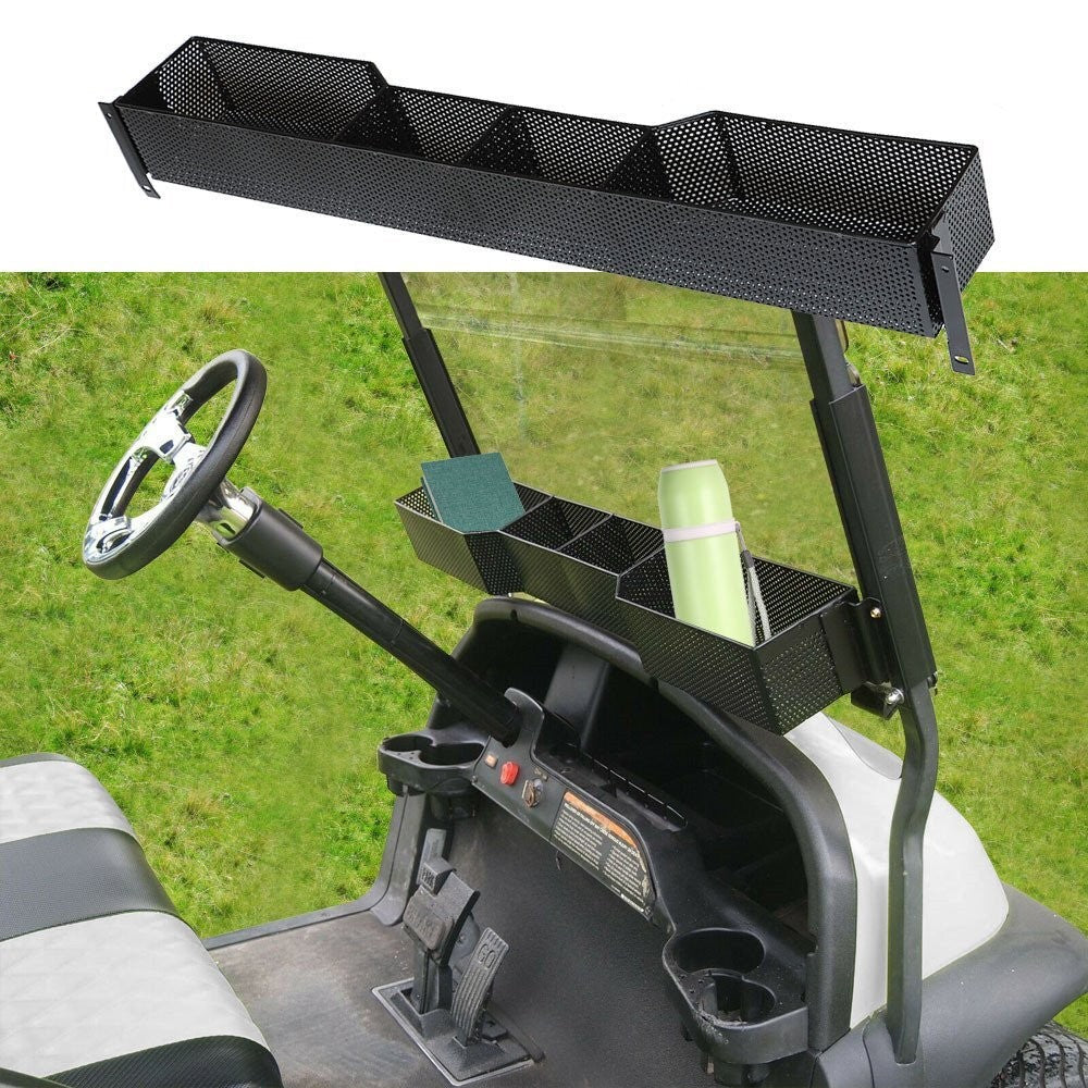 Club Car Precedent Front Basket Dash Storage Tray Organizer Golf Cart Accessory
