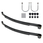Heavy Duty Rear 2 Leaf Spring Kit w/ Bushings & Sleeves for EZGO RXV Golf Cart