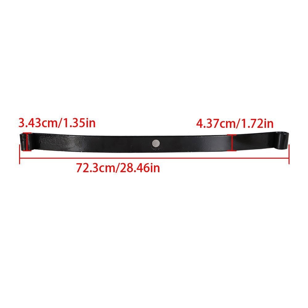 2004-2008 Club Car Precedent Front Leaf Spring w/ Bushing Kit for G&E Golf Cart