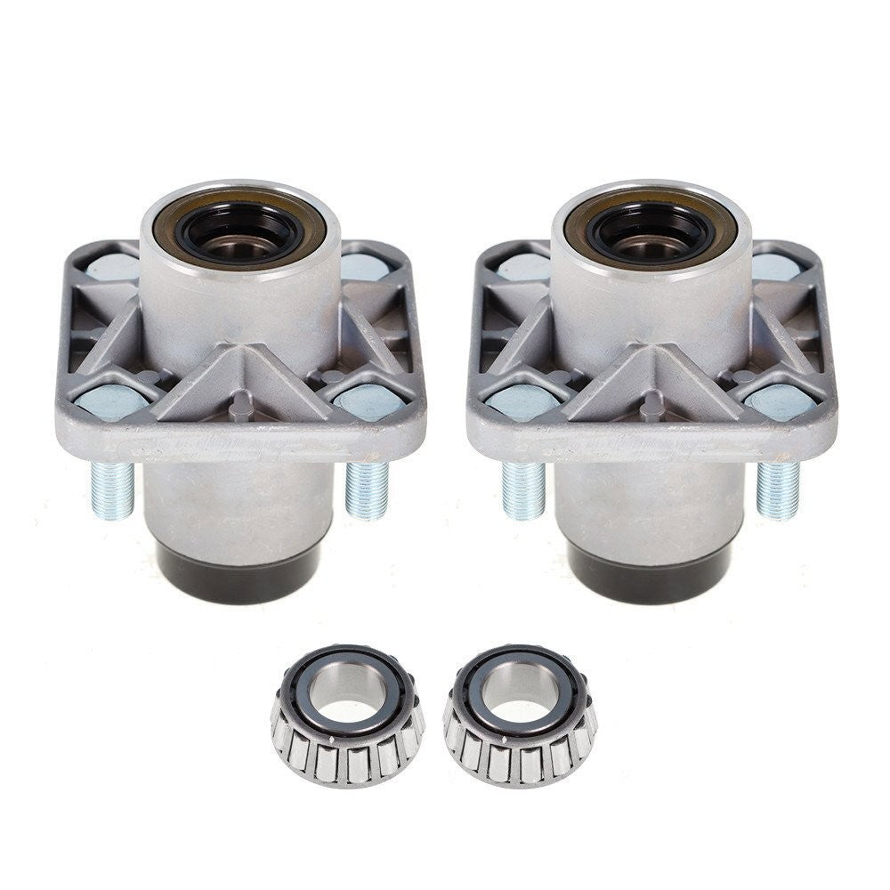 2X Club Car DS Front Wheel Hub Kit Bearings Seals 1982-2002 Models