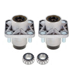 2X Club Car DS Front Wheel Hub Kit Bearings Seals 1982-2002 Models