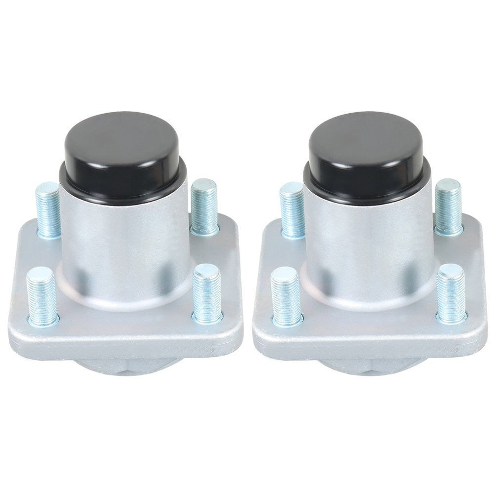 2x EZGO RXV 2008+ Golf Cart Front Wheel Hub Assembly Gas & Electric