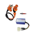 Racing Ignition Coil Spark Plug AC CDI Box for GY6 50cc 125cc 150cc