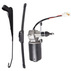 12V UTV Electric Windshield Wiper Motor Kit for Polaris RZR Kawasaki US Fit