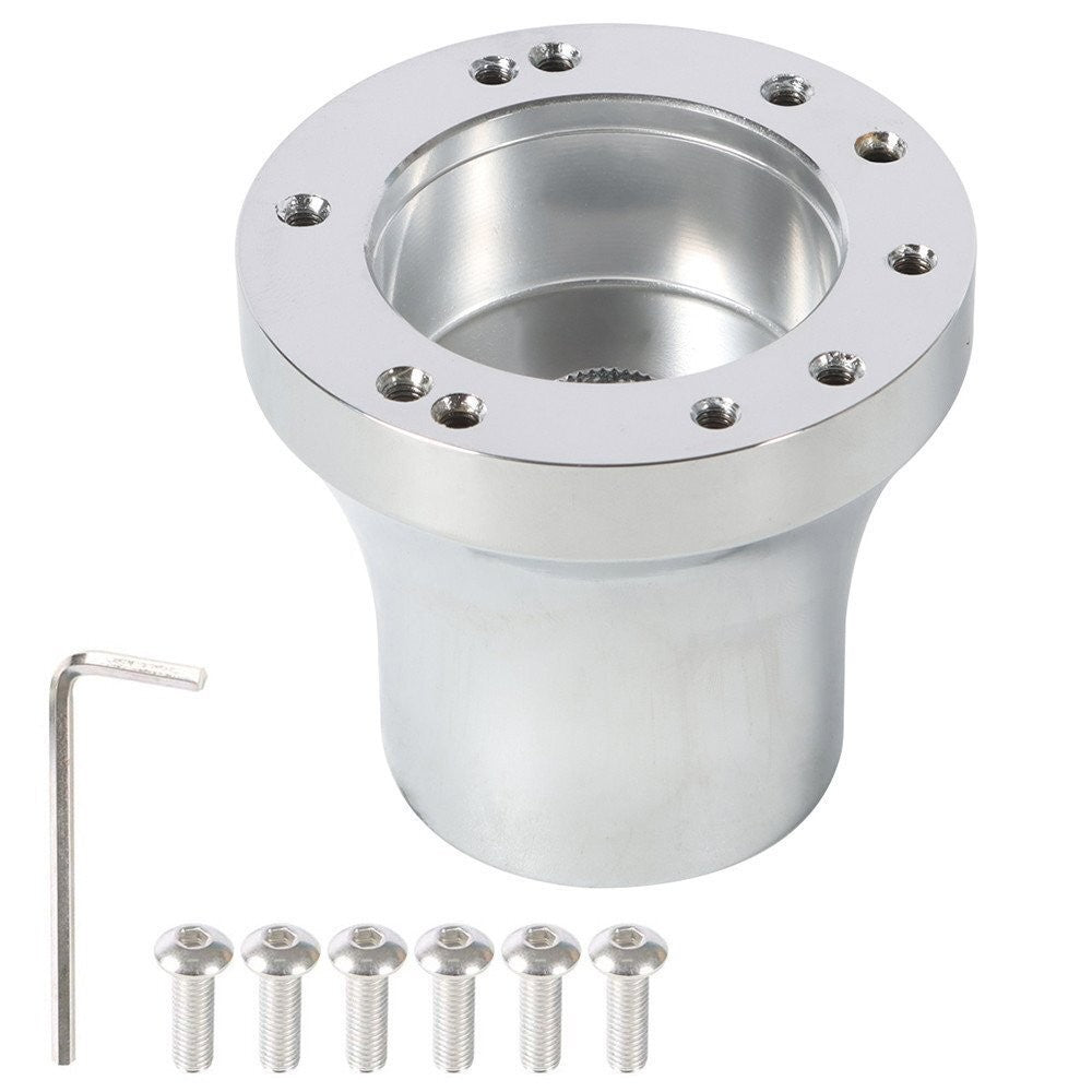 Chrome Golf Cart Steering Wheel Hub Adapter for EZGO RXV TXT Cart Parts