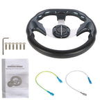 Carbon Fiber Golf Cart Steering Wheel for EZGO Yamaha Club Car